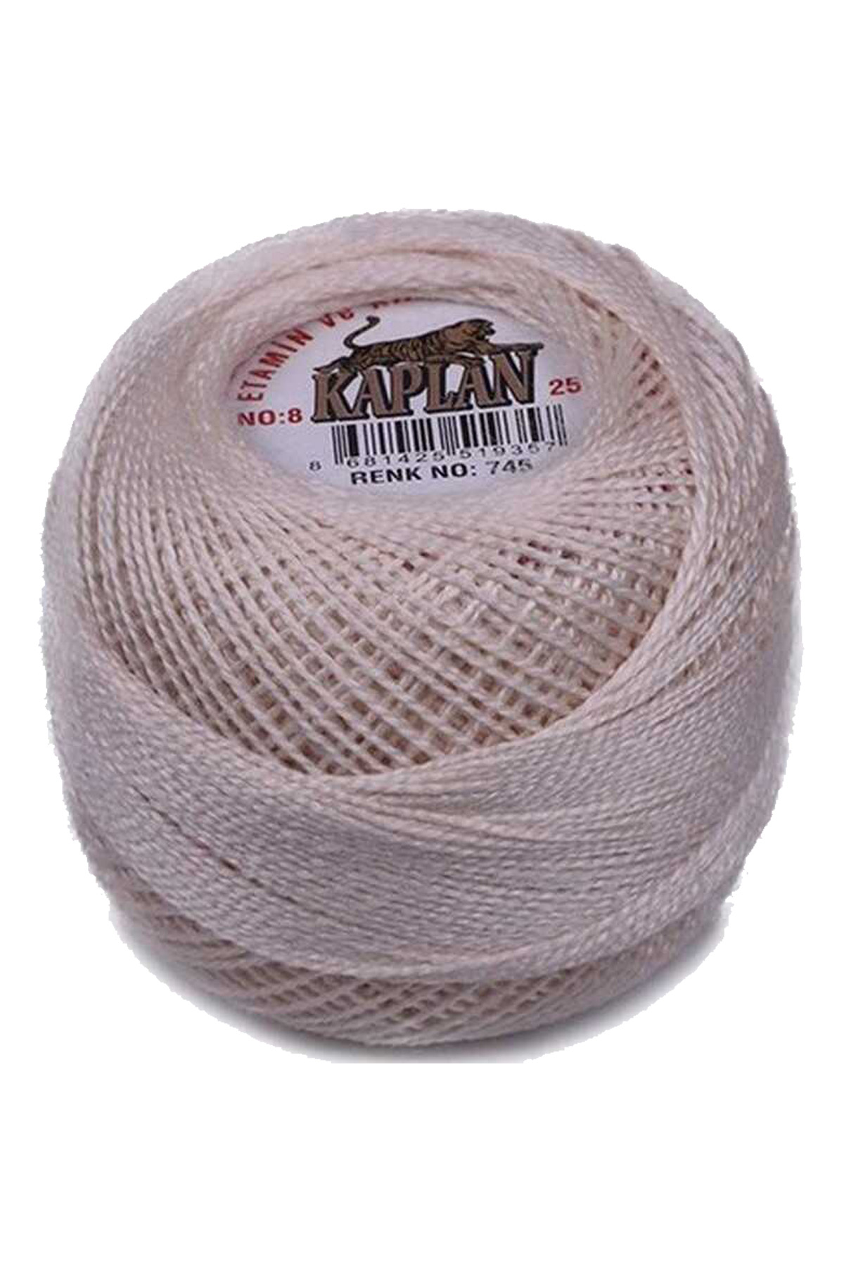 Just Cheap Store Kaplan Etamin Ve Kanaviçe İpi 8 No Kod/Renk: 745 -