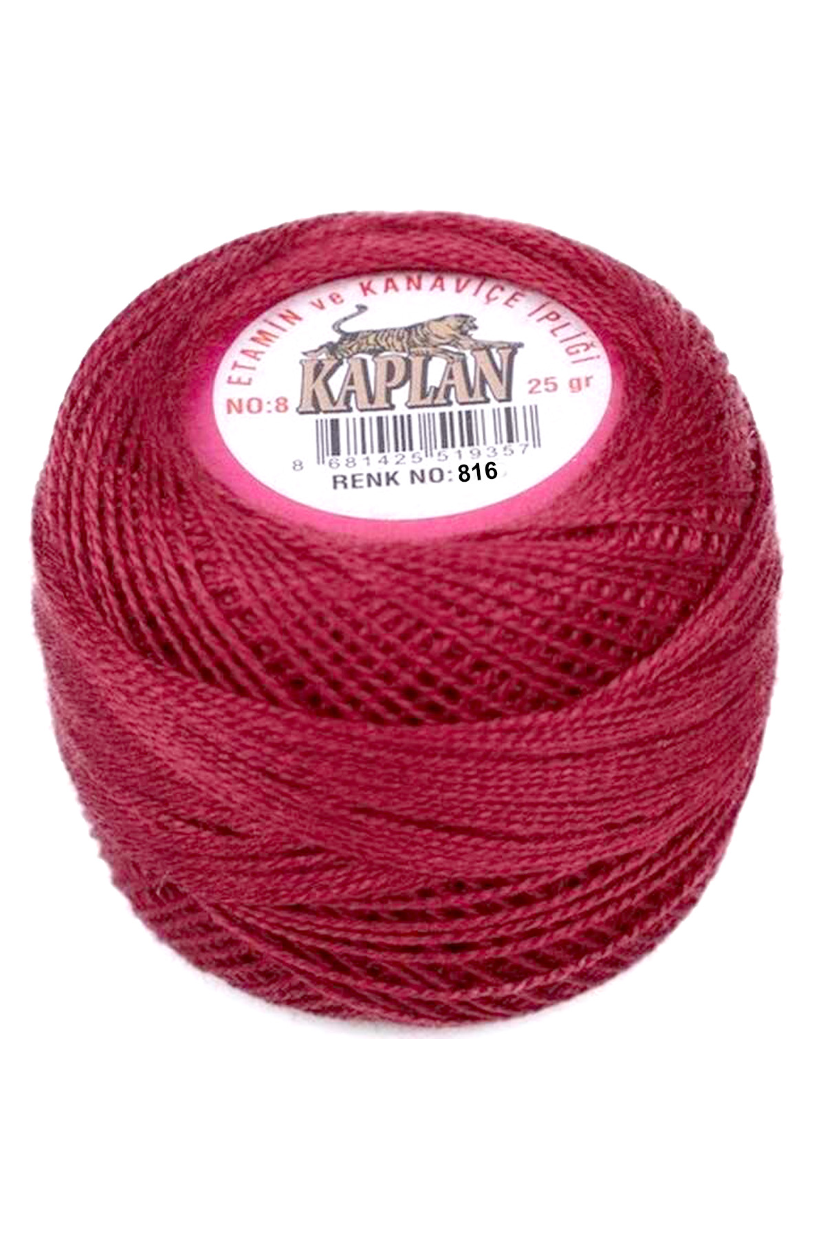Just Cheap Store Kaplan Etamin Ve Kanaviçe İpi 8 No Kod/Renk: 816 -