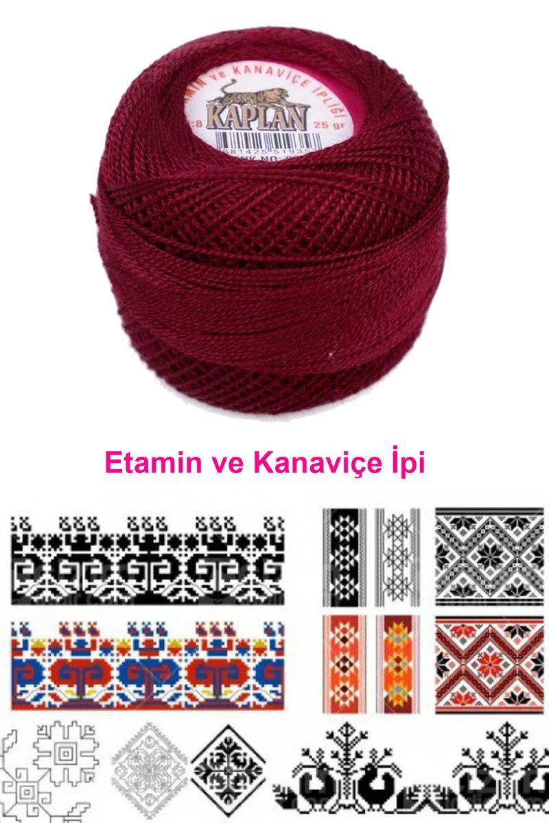 Kaplan Etamin Ve Kanaviçe İpi 8 No – 902 Royaleks Renk, Yüksek Kaliteli Nakış İpi Fiyatı, Yorumları ve Özellikleri