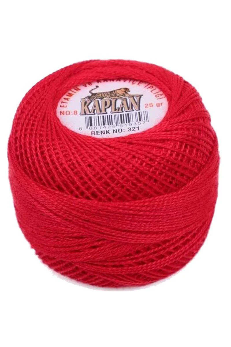 Kaplan Etamin ve Kanaviçe İpi Seti 8 Numara – 3'lü Özel Renk Paketi (113, 1010, 321, Ryl) Fiyatı, Yorumları ve Özellikleri