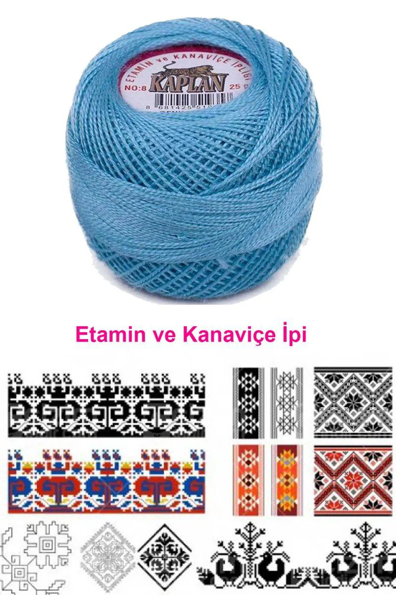 Kaplan Etamin Ve Kanaviçe İpi 8 No - 293 Royaleks ile Uyumlu Fiyatı, Yorumları ve Özellikleri