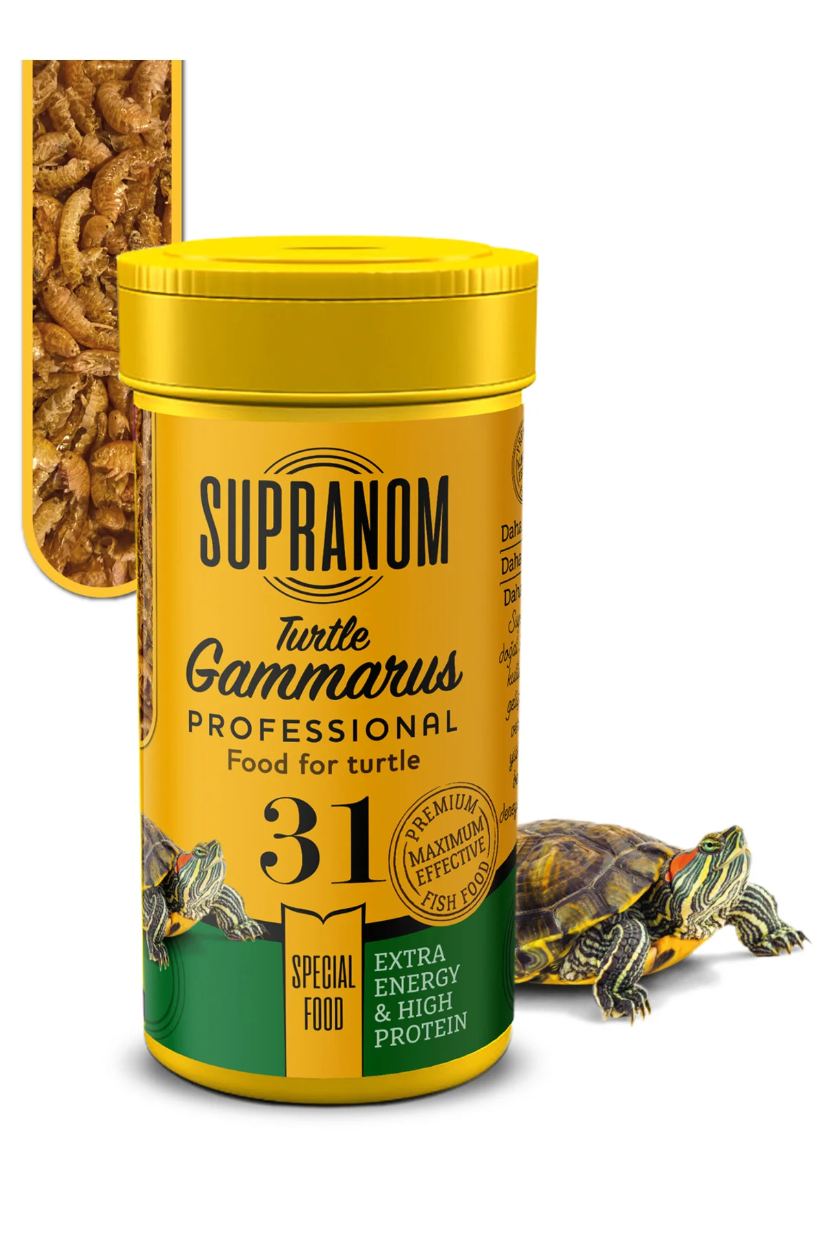 kaplumbağa yemi gammarus special food 100ml (31)