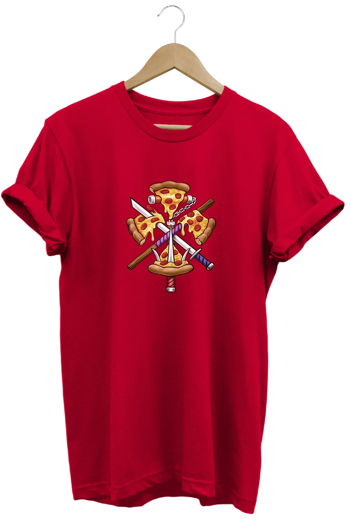 Kaplumbağalar Bakım Baskılı T-shirt %100 Pamuk