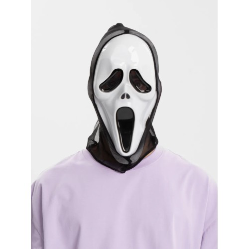 Kapşonlu Çığlık Maskesi Scream Maskesi - Hayalet Maskesi 33x21 cm Kapşonlu Çığlık Maskesi Scream Maskesi - Hayalet Maskesi 33x21 cm
