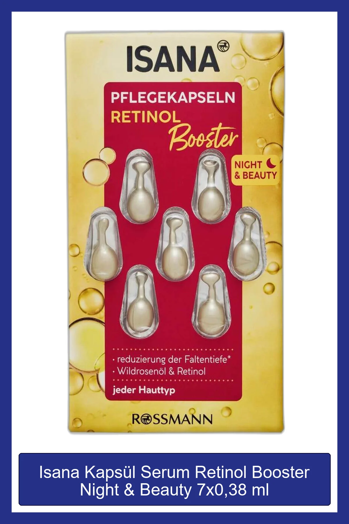 Kapsül Serum Retinol Booster Night & Beauty 7x0,38 ml Kapsül Serum Retinol Booster Night & Beauty 7x0,38 ml