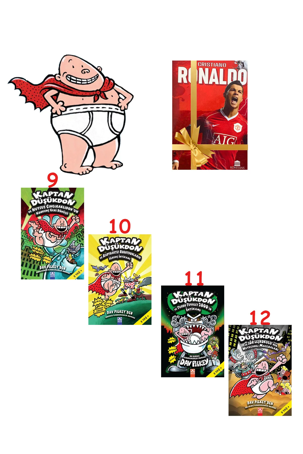Kaptan Düşükdon Serisi - 9,10,11,12 Kitap - 4 Kitap Set - Defter Kaptan Düşükdon Serisi - 9,10,11,12 Kitap - 4 Kitap Set - Defter Fiyatı, Yorumları ve Özellikleri