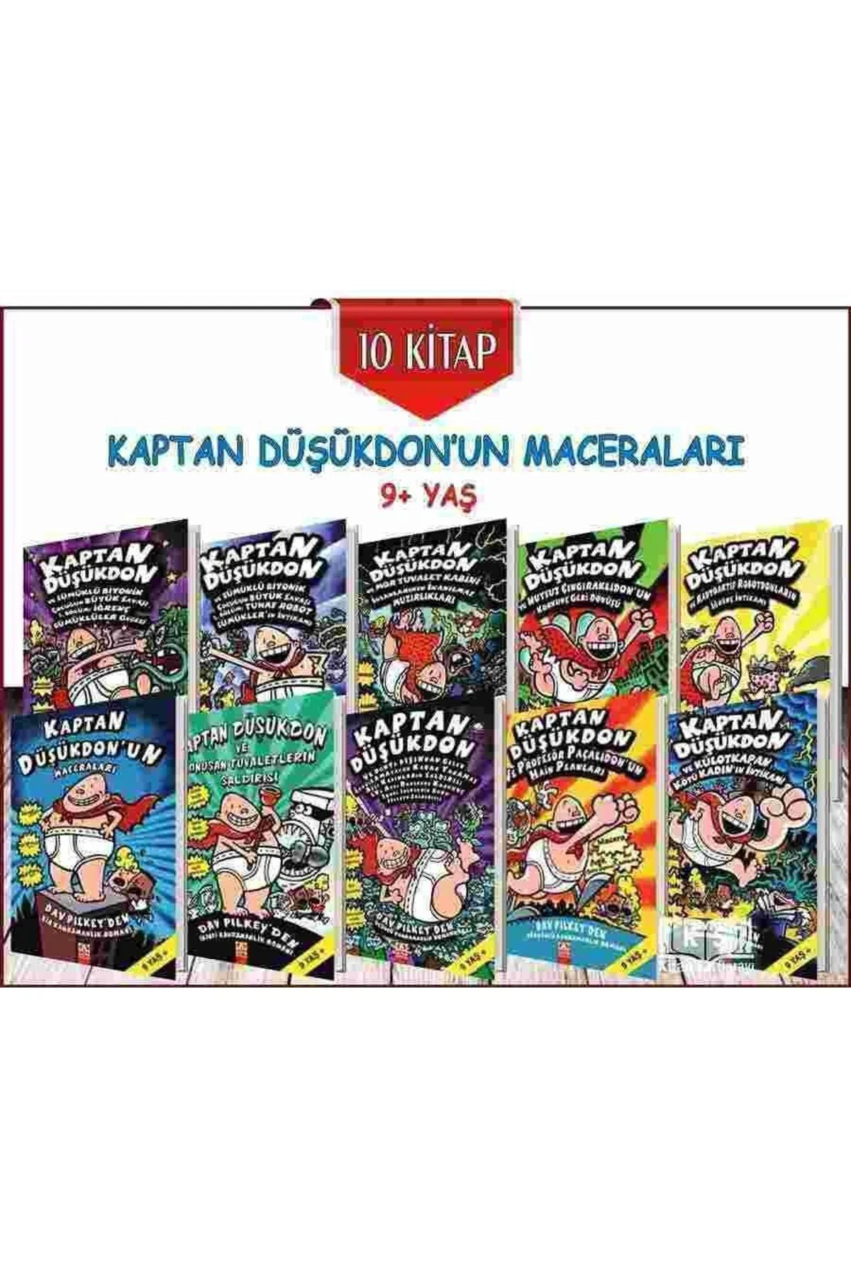 Kaptan Düşükdon'un Maceraları (10 Kitap) Kaptan Düşükdon'un Maceraları (10 Kitap) Fiyatı, Yorumları ve Özellikleri
