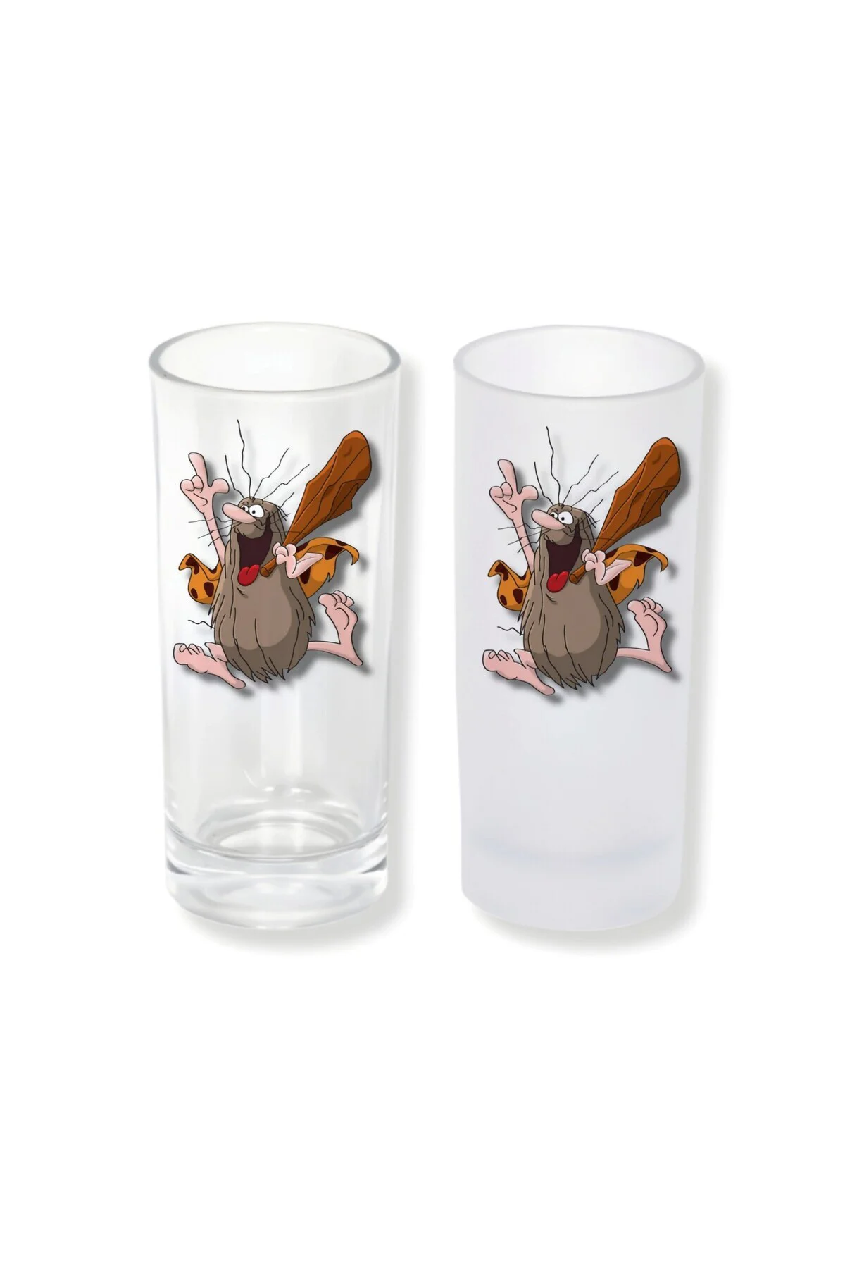Kaptan Mağara Adamı Buzlu / Buzsuz Seçenekli Rakı Bardağı – 1 Ade