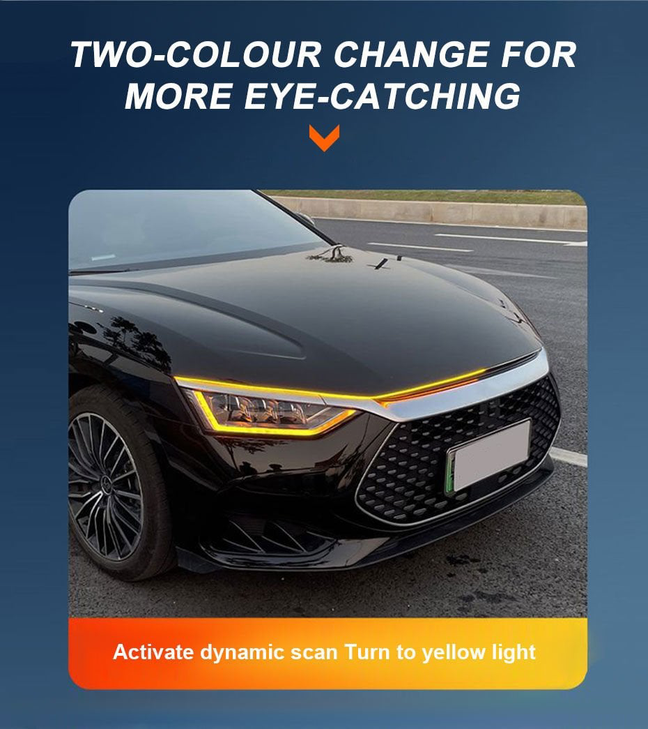 Drs Tuning Kaput Altı Kayar Gündüz Ledi Kayar Sinyalli Işık Ayarlı 1.50Cm Ke