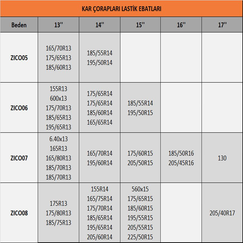 Kar Çorabı / Zıco05 Kar Çorabı / Zıco05