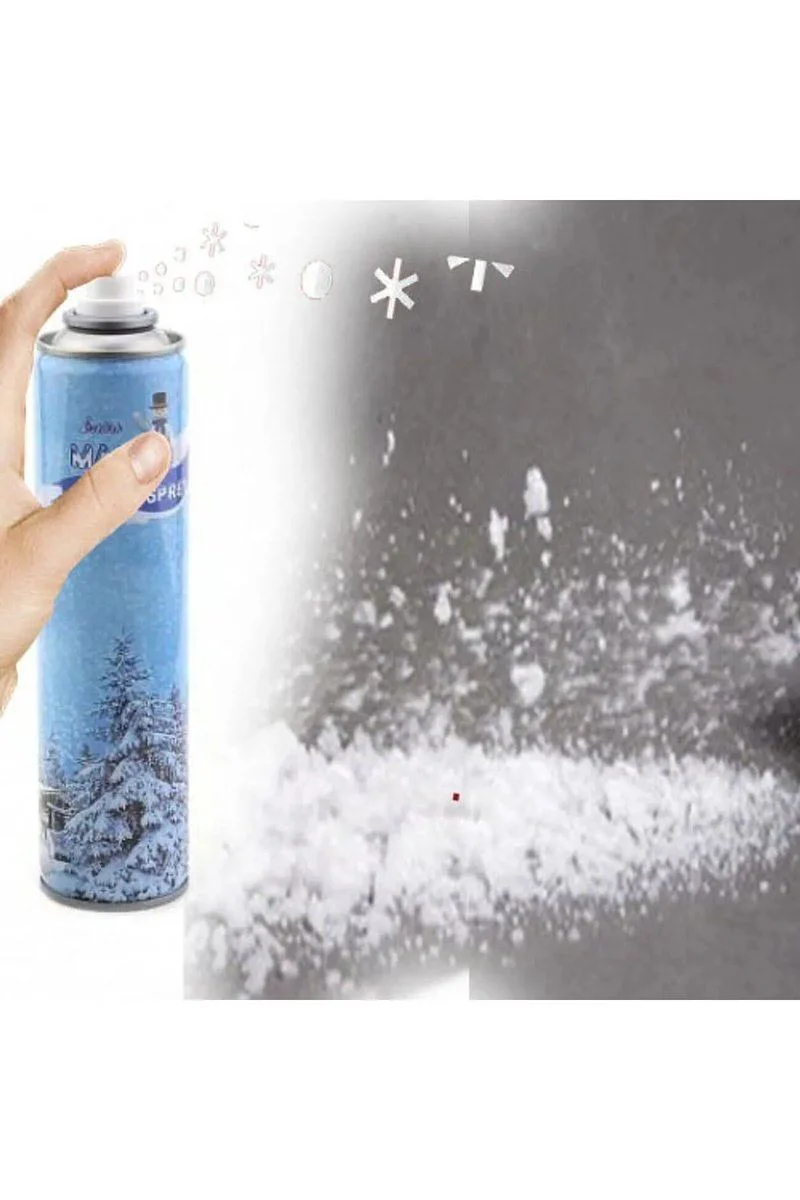 Kar Köpüğü Spreyi 300 ml — Eriyen Kar Taneleri, Parti Köpük Kar Spreyi Fiyatı, Yorumları ve Özellikleri
