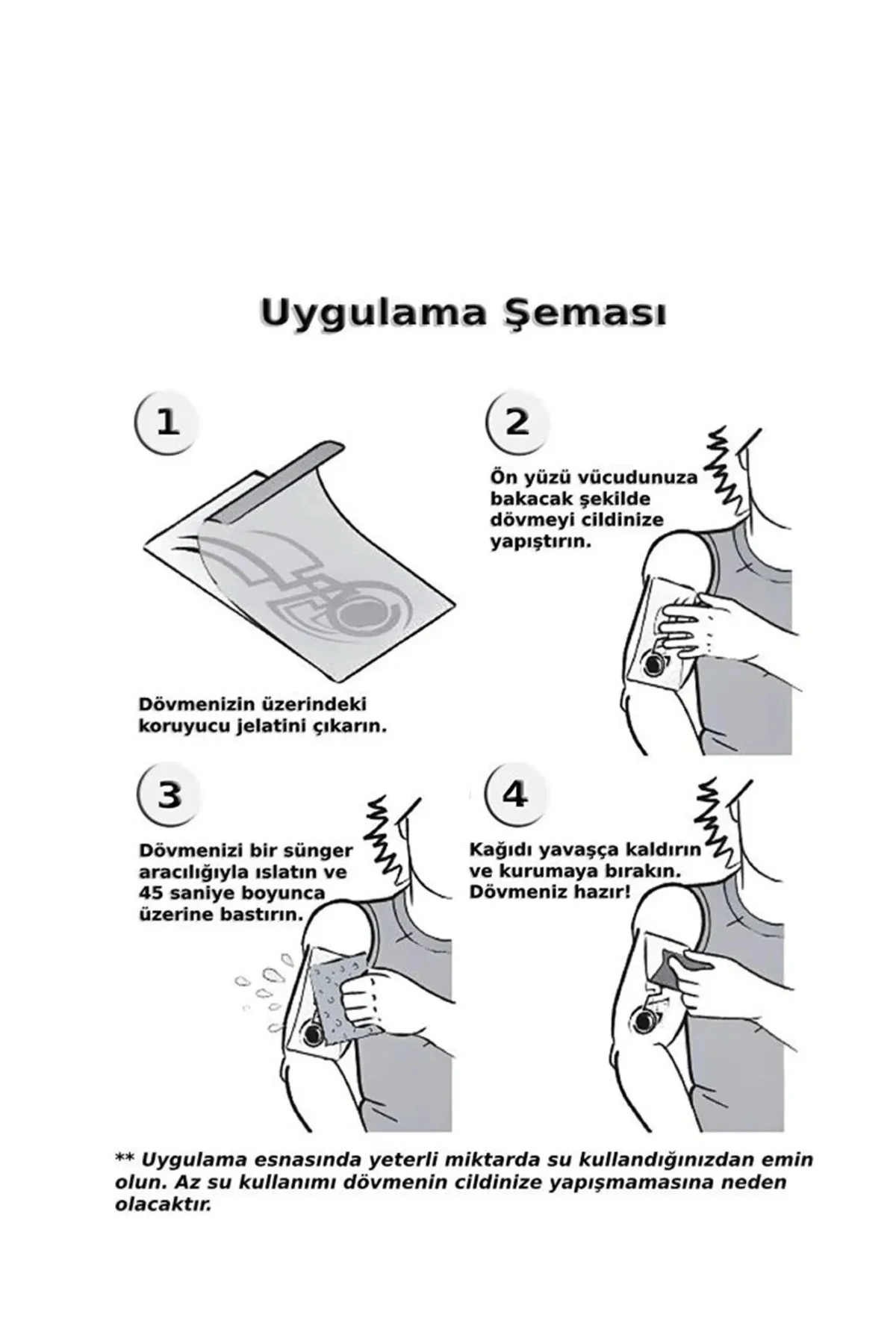Kar Maskesi Geçici Dövme Şablonu - Mhb013 Kar Maskesi Geçici Dövme Şablonu - Mhb013 - Görsel 2
