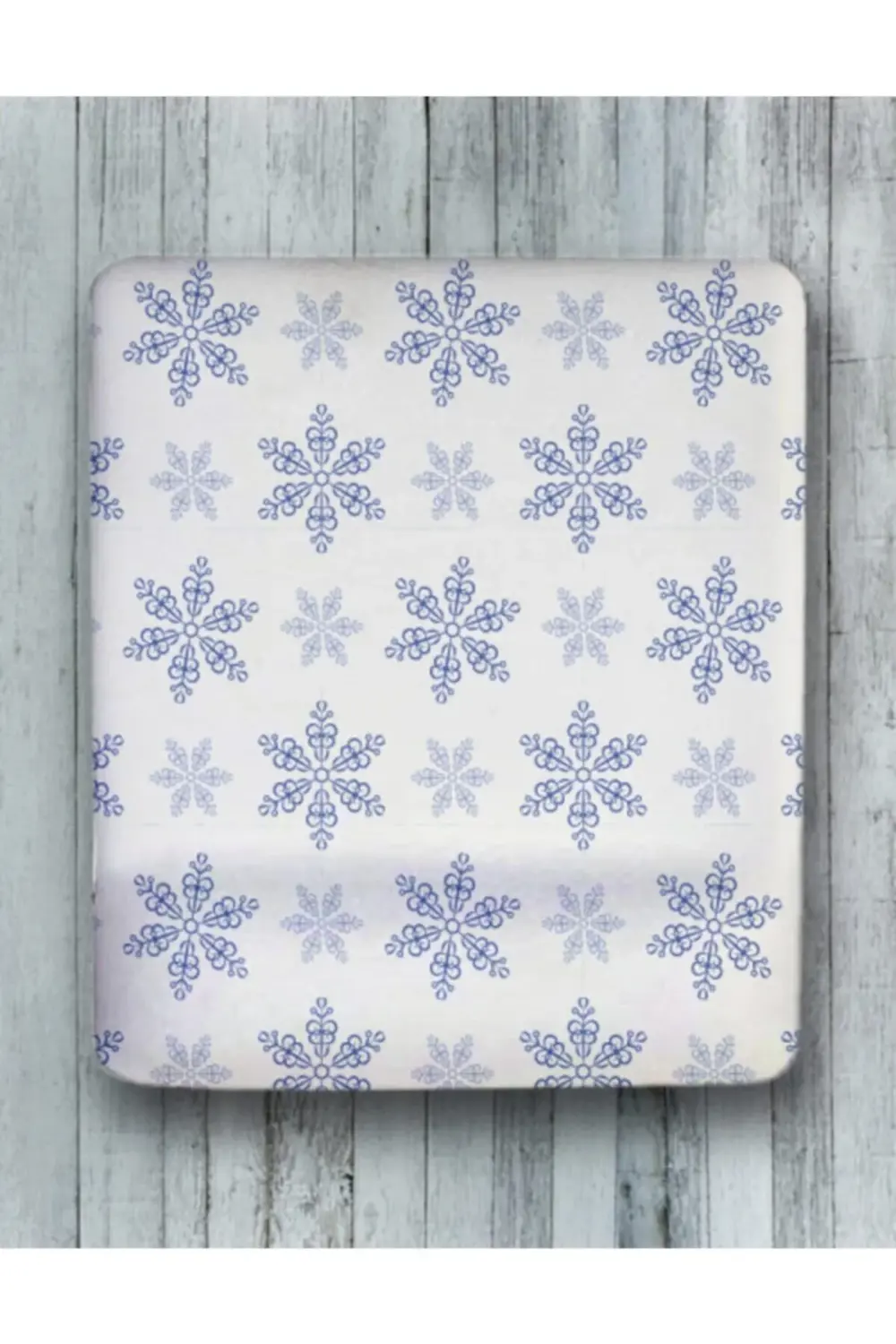 Kar Taneleri Bilek Destekli Mouse Pad