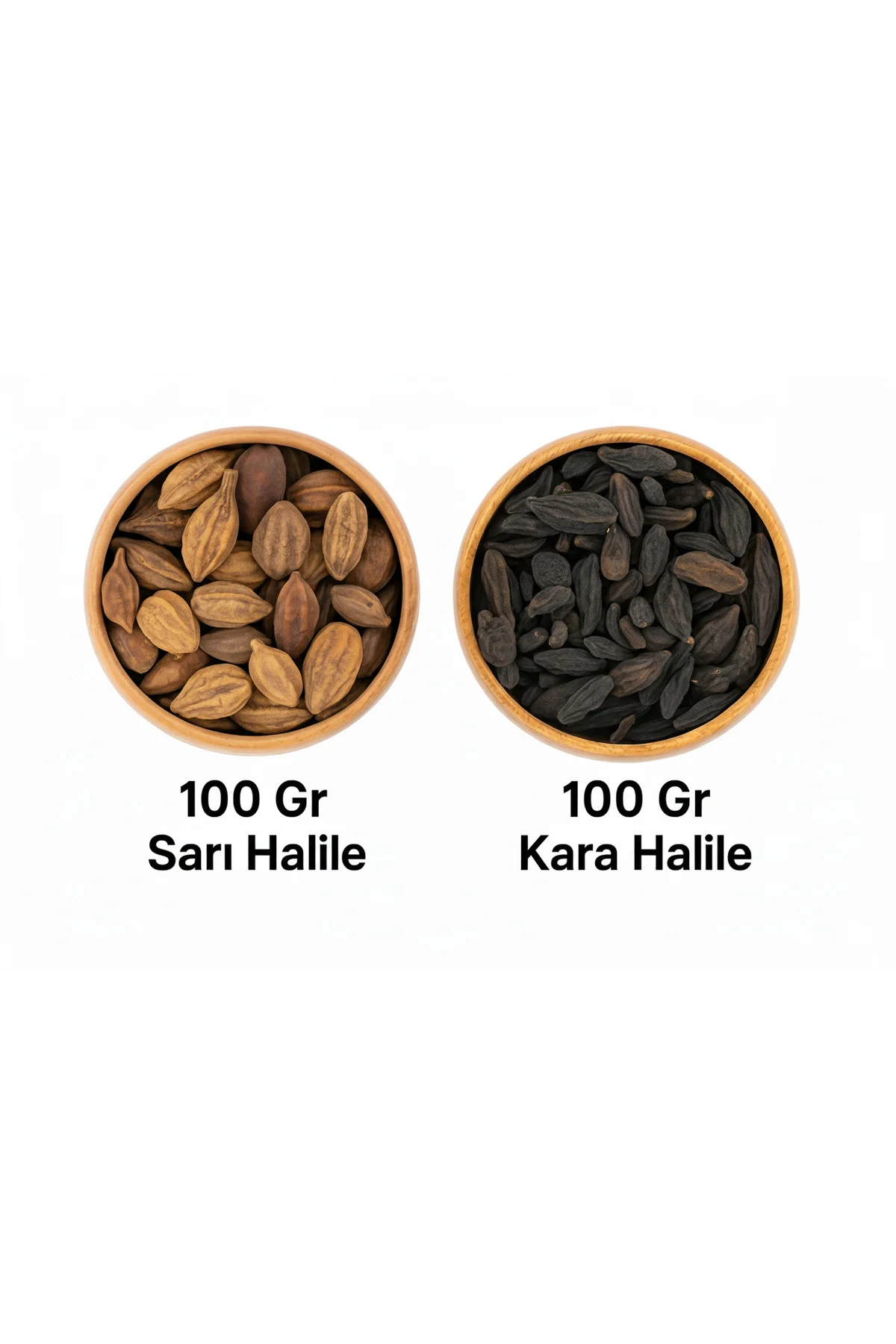 Kara Halile 100 Gr + Sarı Halile 100 Gr | Doğal Şifalı Bitki Seti (İkili Paket - Toplam 200 Gr) Fiyatı, Yorumları ve Özellikleri