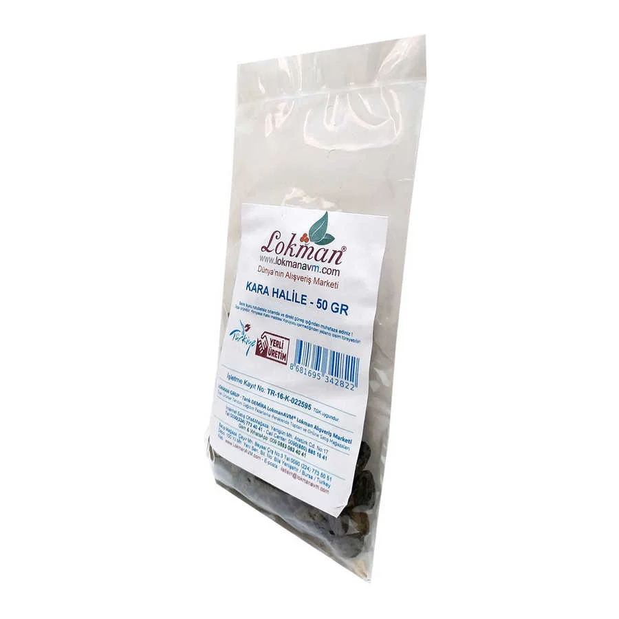 Kara Halile 50 Gr Paket – Doğal Baharat & Geleneksel Lezzet