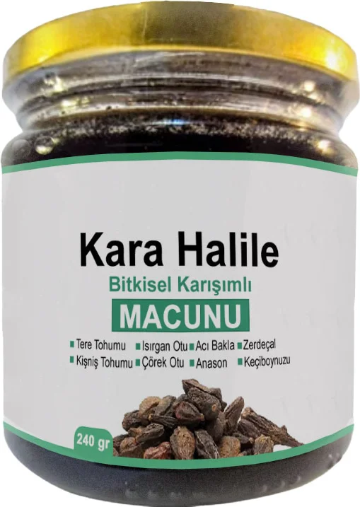 Kara Halile Bitkisel Karışımlı Terminalia Chebula Macunu 240 gr - Doğal Bitkisel Destek Fiyatı, Yorumları ve Özellikleri
