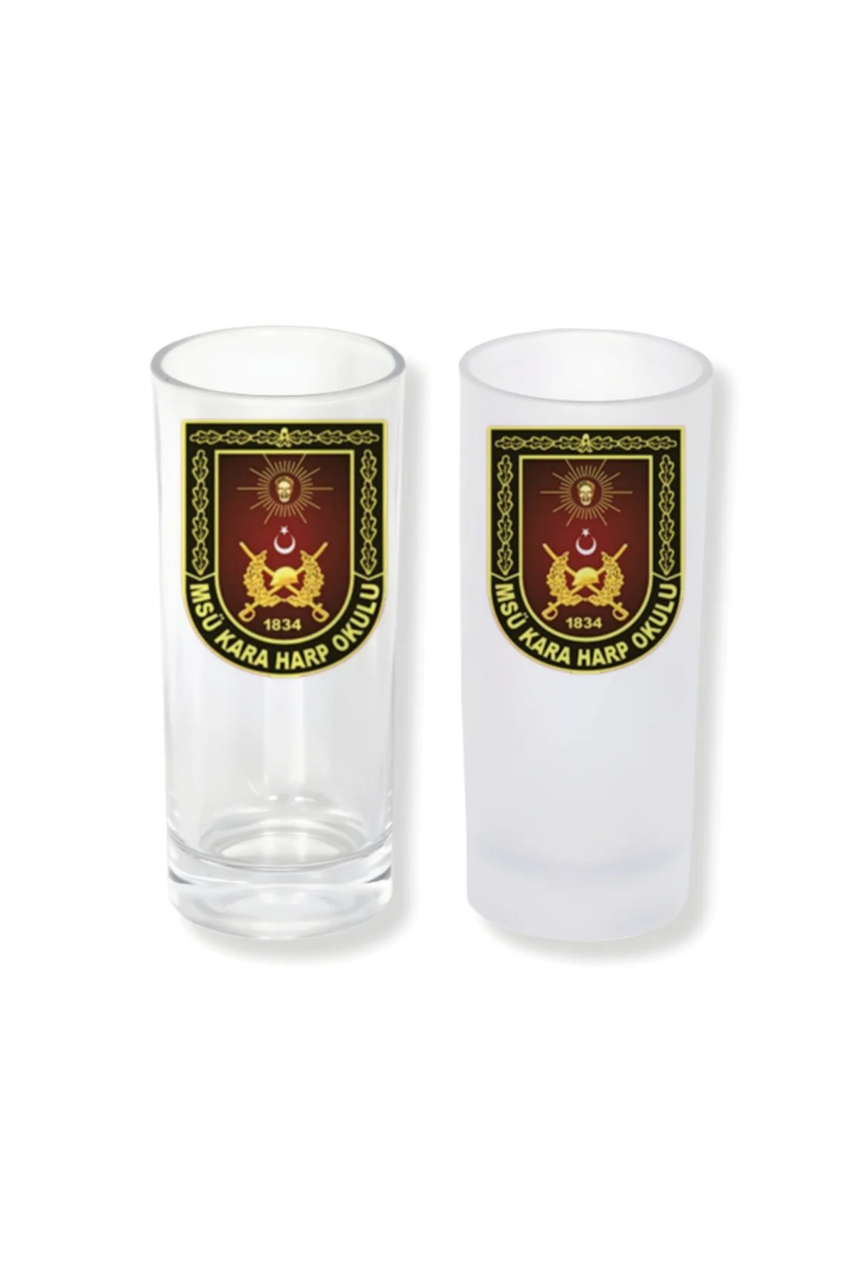Kara Harp Okulu Buzlu / Buzsuz Seçenekli Rakı Bardağı – 1 Adet Şı