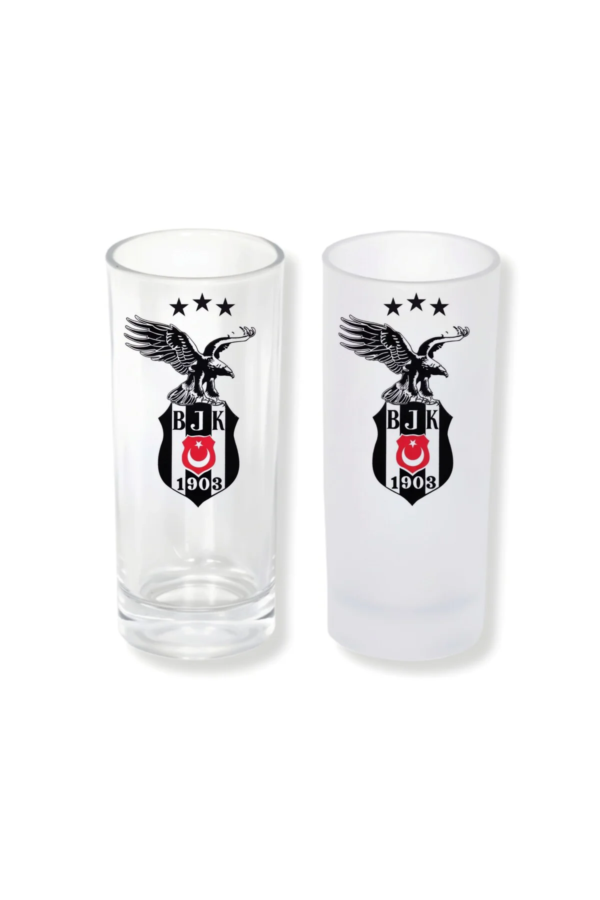 Kara Kartal Buzlu / Buzsuz Seçenekli Rakı Bardağı – 1 Adet Şık Su