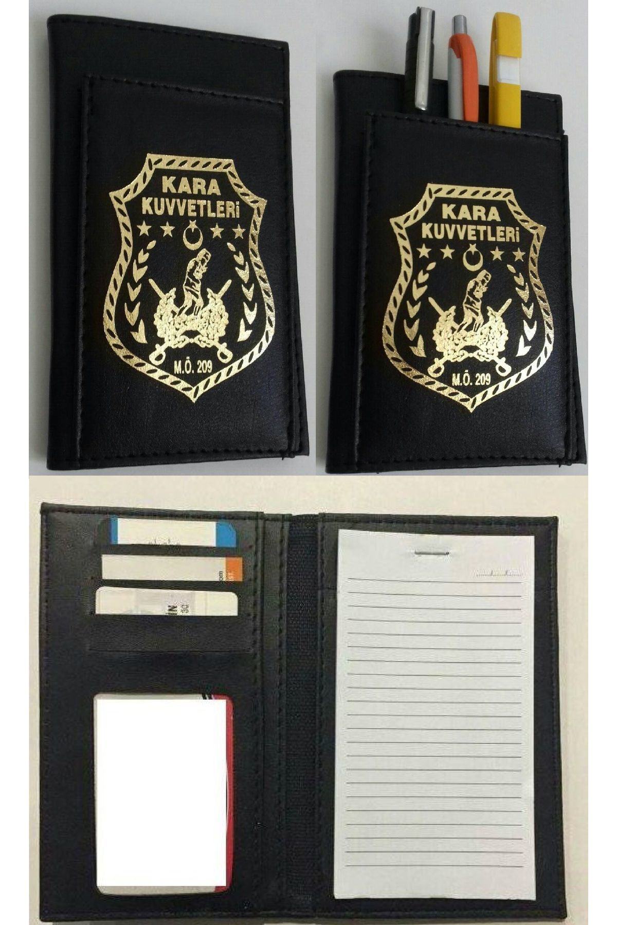 KARA KUVVETLERI NOT DEFTERLI,SOĞUK DAMGALI CÜZDAN SATINAL.ASKERİ 