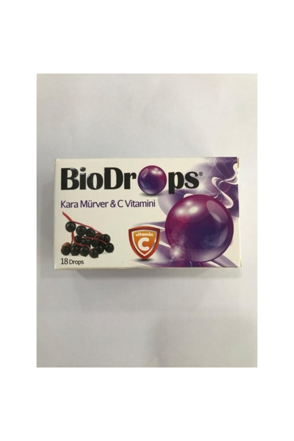 Kara Mürver & C Vitamini 18 Pastil