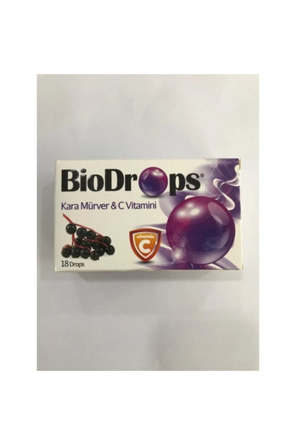 Kara Mürver & C Vitamini 18 Pastil Kara Mürver & C Vitamini 18 Pastil