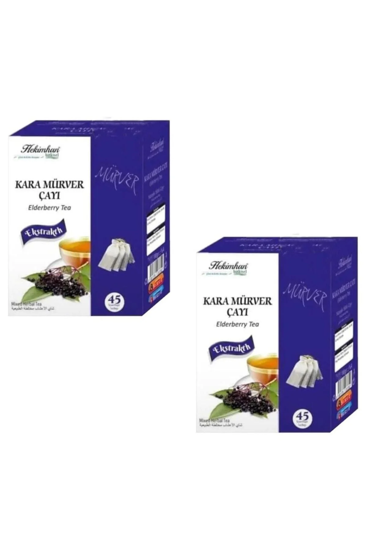 Kara Mürver Çayı 2 X 45 Süzen Poşet