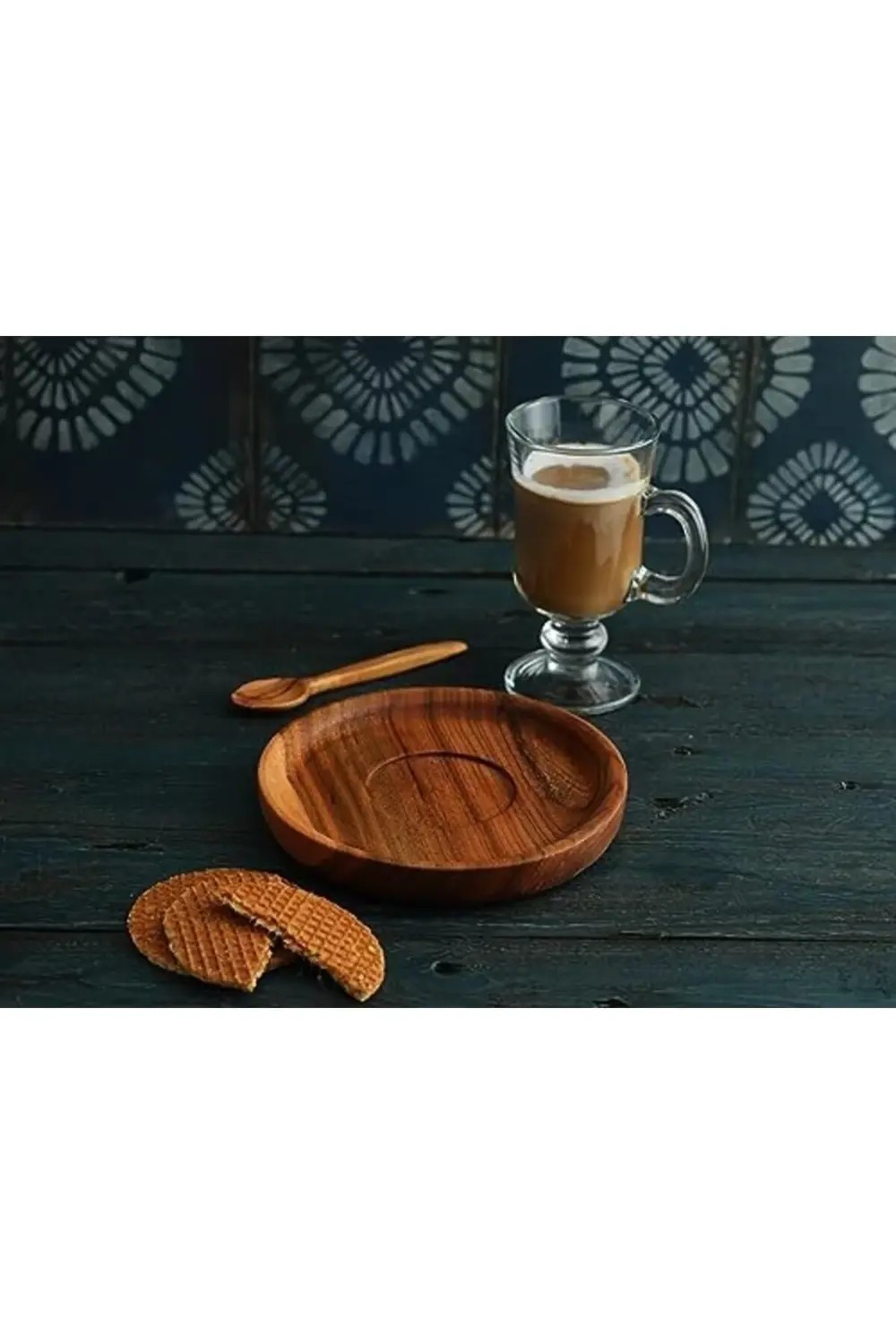 Karaağaç Ahşap Dondurma Kasesi Fincan Altlığı 1191881