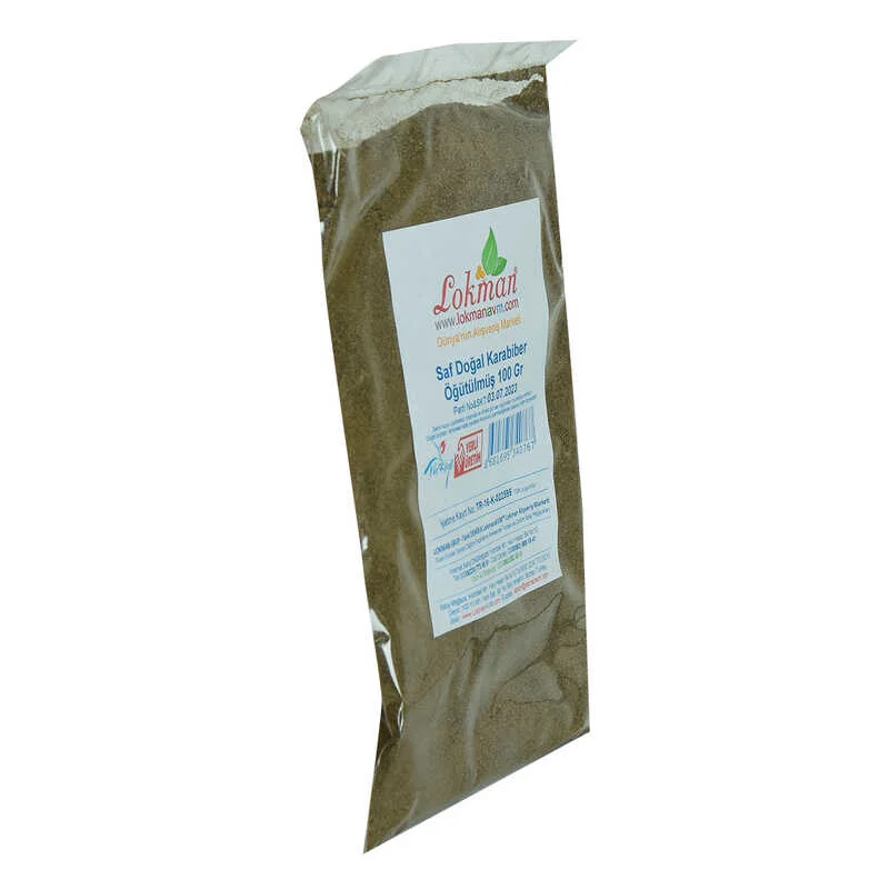 Karabiber Doğal Öğütülmüş Saf 100 Gr - Taze ve Katkısız Baharat Karabiber Doğal Öğütülmüş Saf 100 Gr - Taze ve Katkısız Baharat