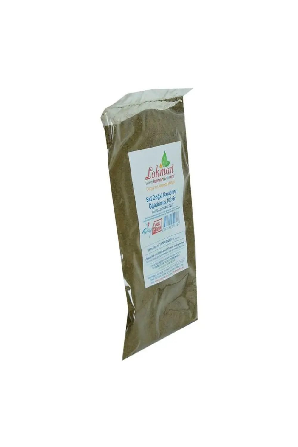 Karabiber Doğal Öğütülmüş Saf 100 Gr Paket