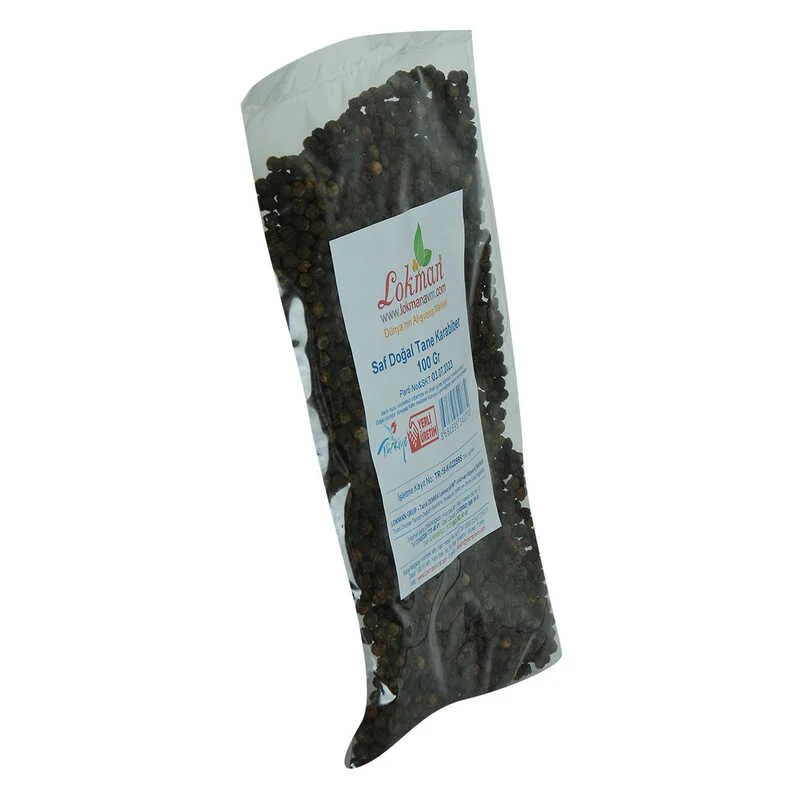 Karabiber Doğal Tane Saf 100 Gr - %100 Doğal Baharat Karabiber Doğal Tane Saf 100 Gr - %100 Doğal Baharat