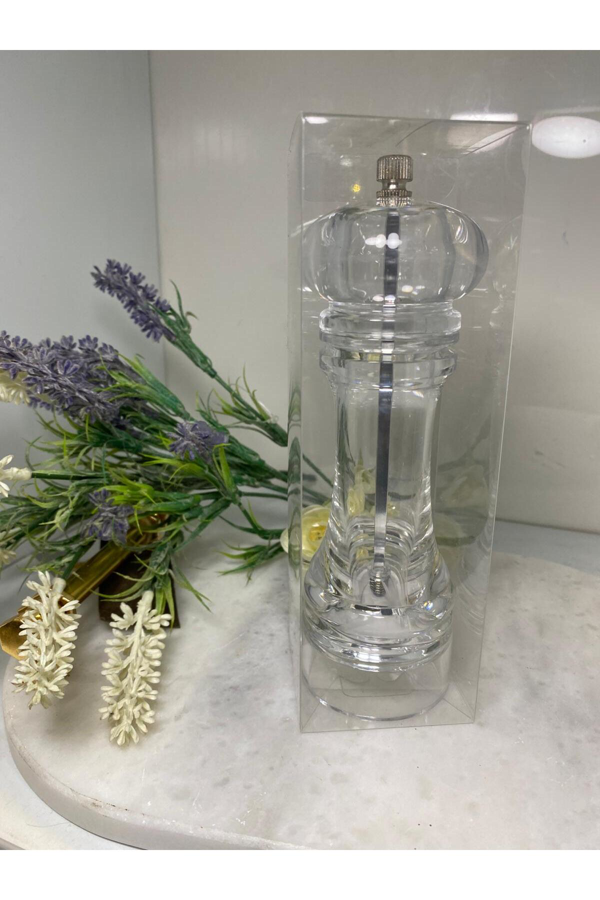 Elif Aksesuar Karabiber Tuz Öğütücü Değirmen Büyük