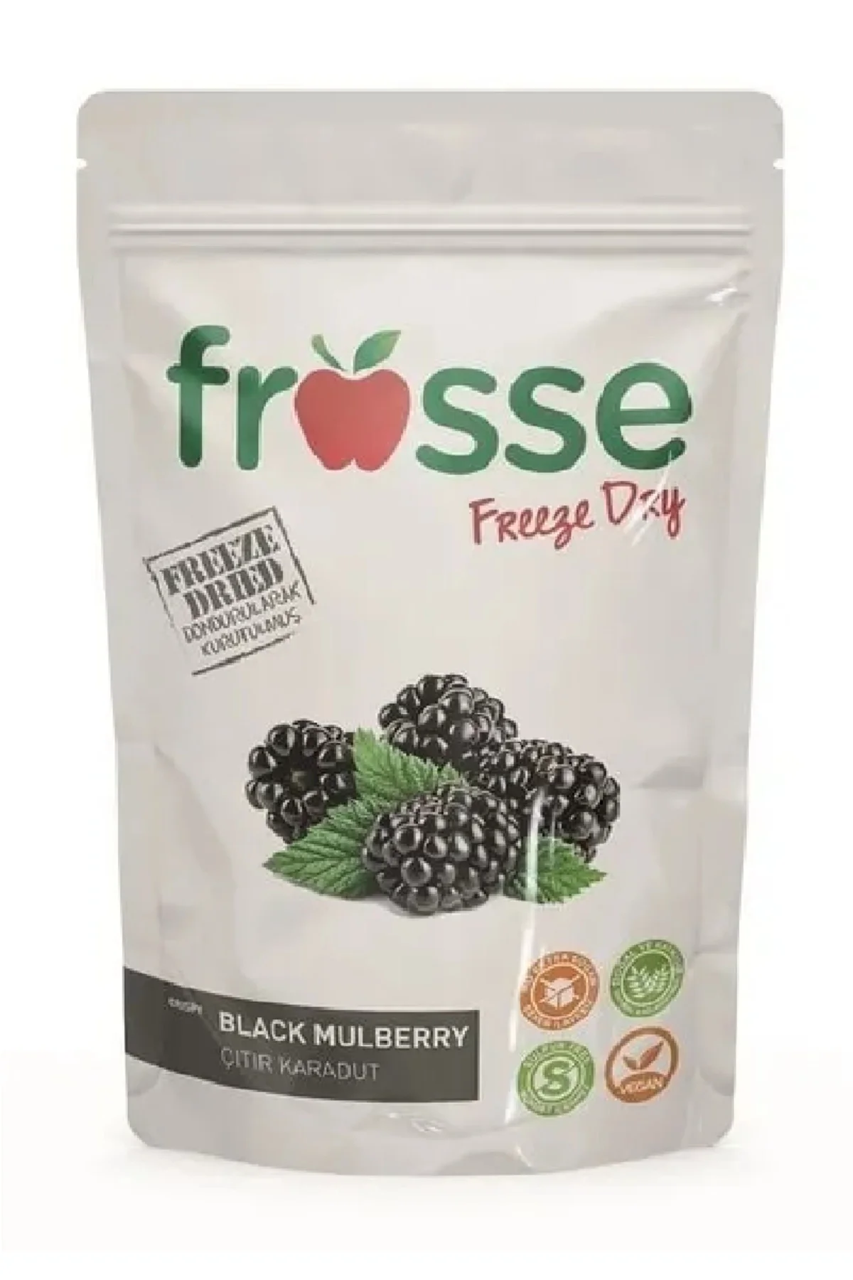 Karadut Kıtırı, Freeze Dried (DONDURARAK KURUTULMUŞ) Kara Dut Cip