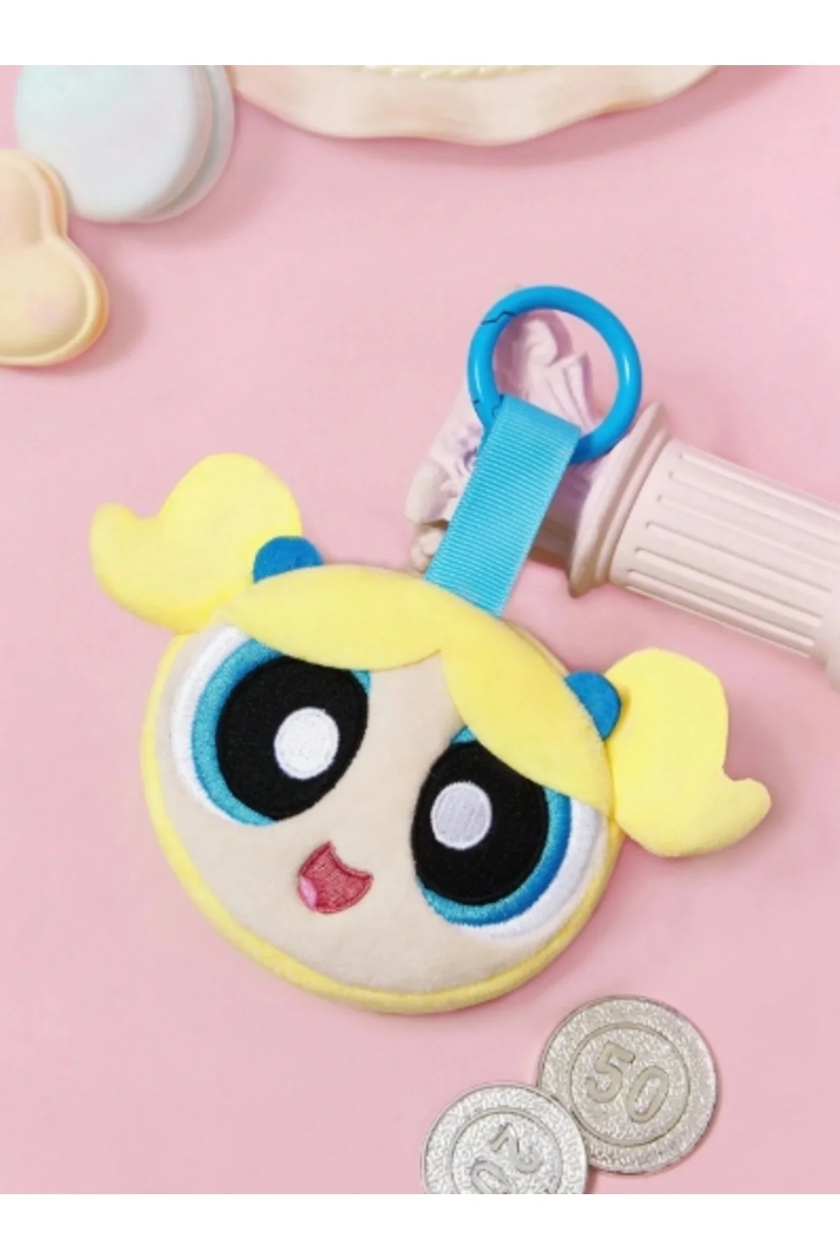 Karakterli Peluş Anahtarlık, Askılı Çanta Süsü ve Mini Figür Cüzdanı mavi Karakterli Peluş Anahtarlık, Askılı Çanta Süsü ve Mini Figür Cüzdanı mavi