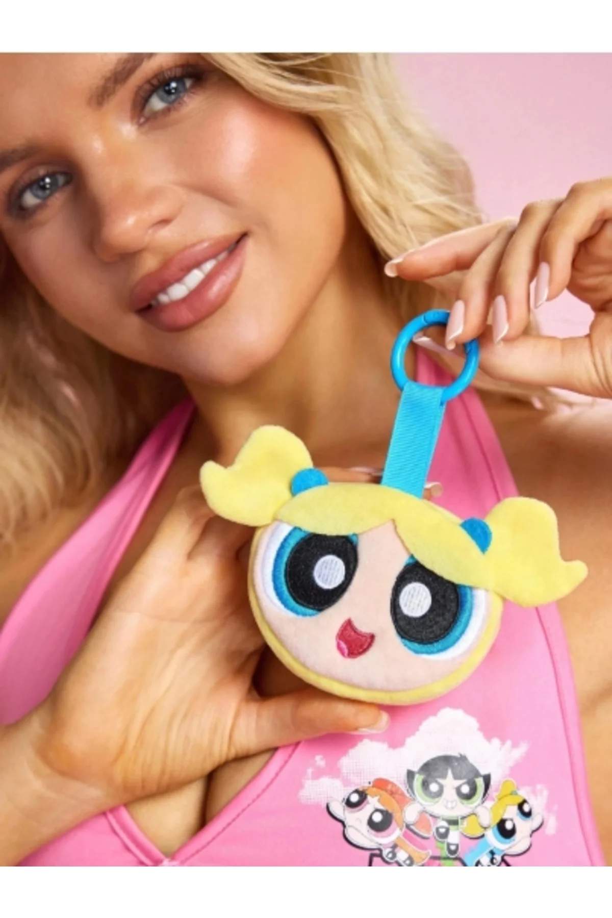 Karakterli Peluş Anahtarlık, Askılı Çanta Süsü ve Mini Figür Cüzdanı mavi Karakterli Peluş Anahtarlık, Askılı Çanta Süsü ve Mini Figür Cüzdanı mavi - Görsel 5