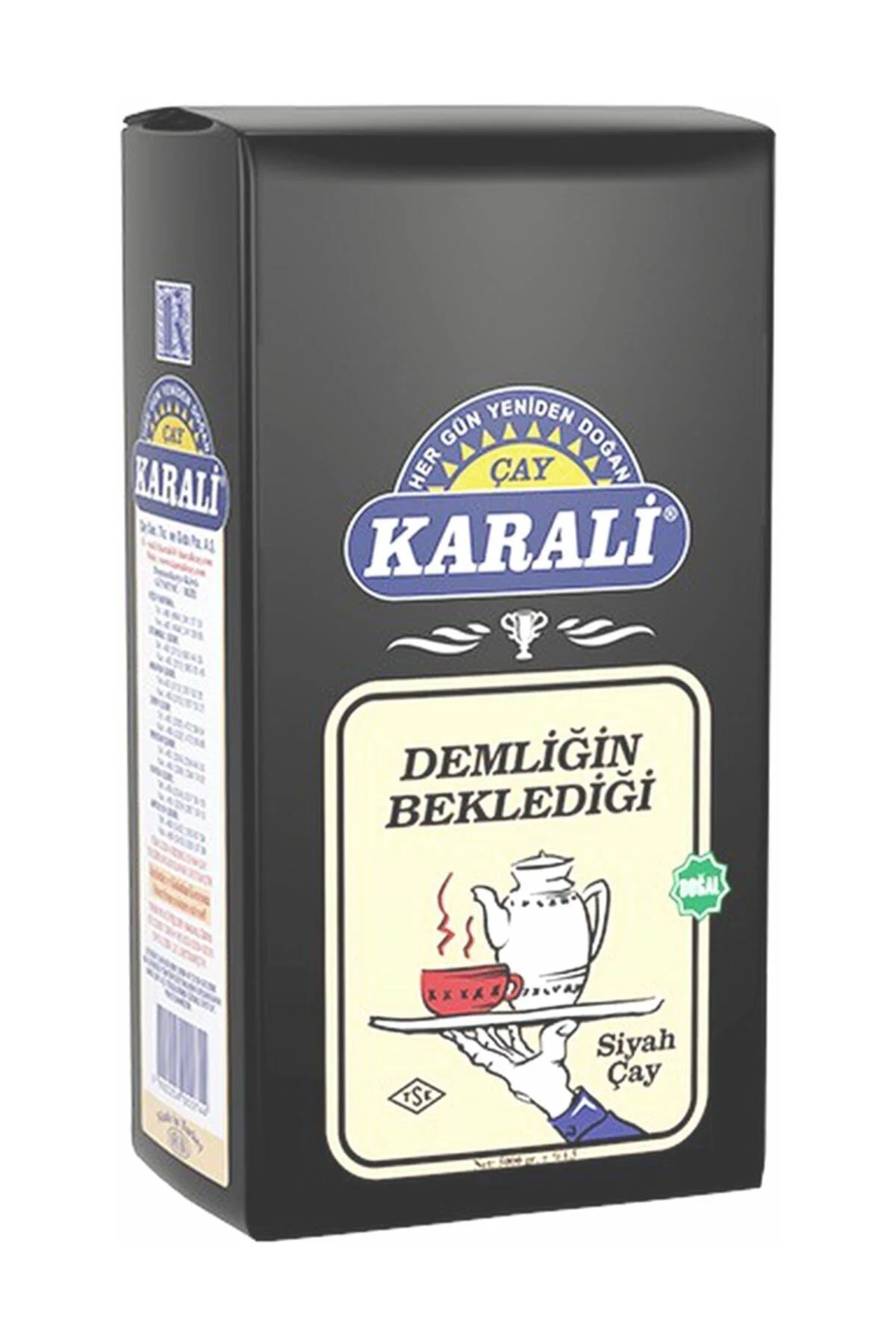 KARALİDemliğin Beklediği Siyah Dökme Çay 5 Kg