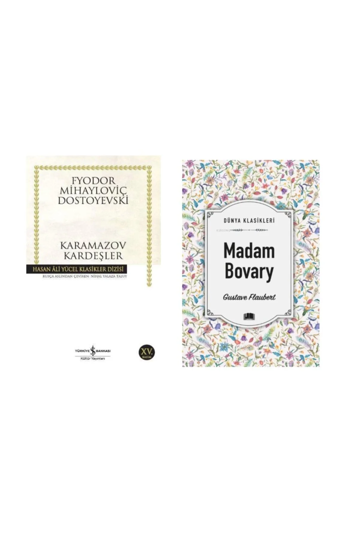 karamazov kardesler + madam bovary=2set