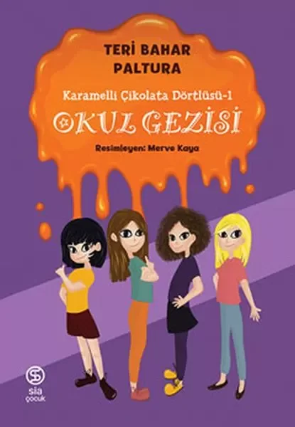 Karamelli Çikolata Dörtlüsü 1 - Okul Gezisi Fiyatı, Yorumları ve Özellikleri