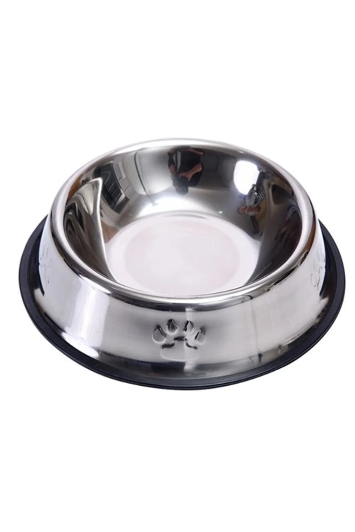 Karamelpet Pati Desenli Çelik ve Su Kabı 6 Oz 200 ml 15 cm