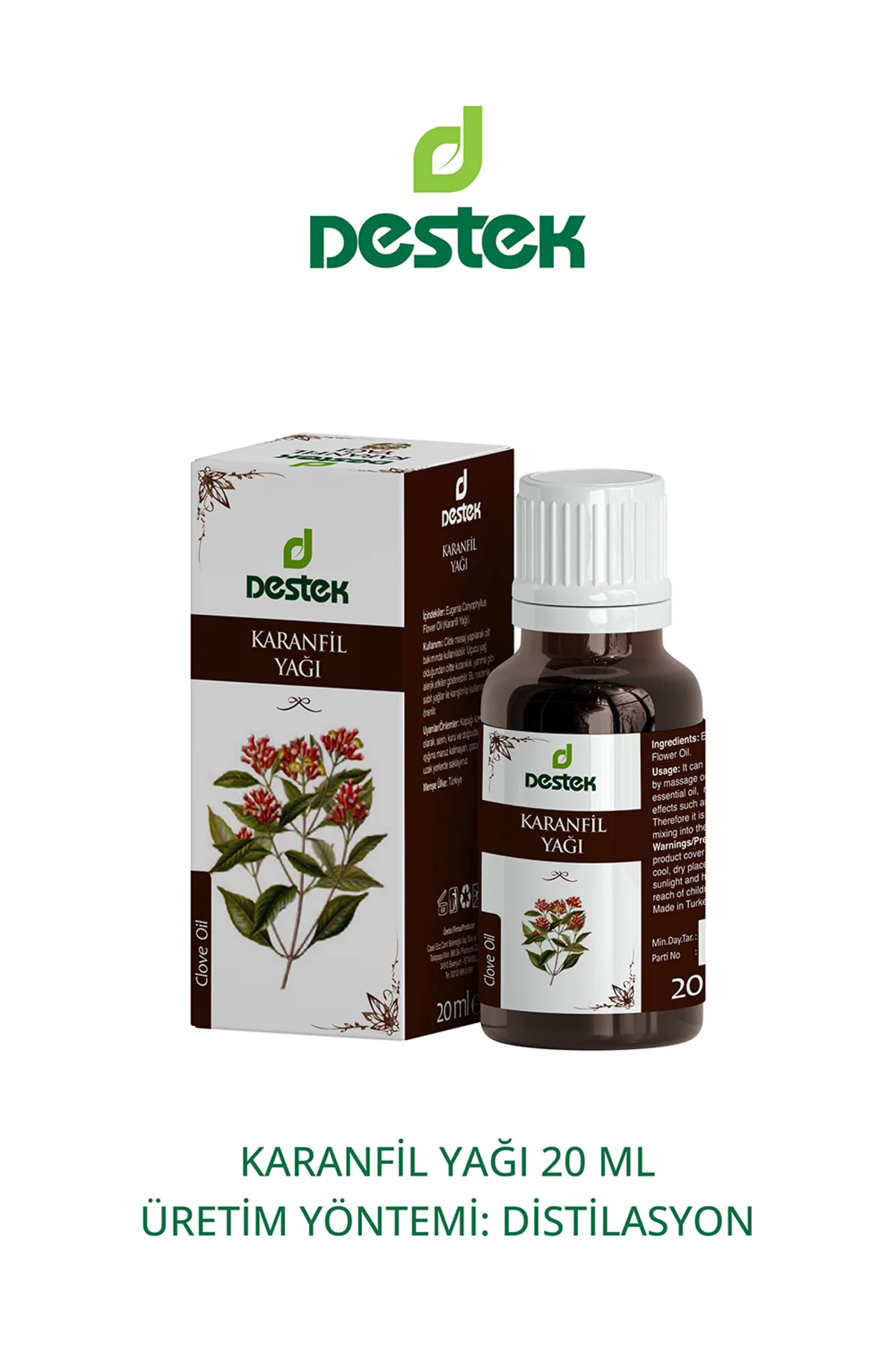 Karanfil Yağı 20 ml
