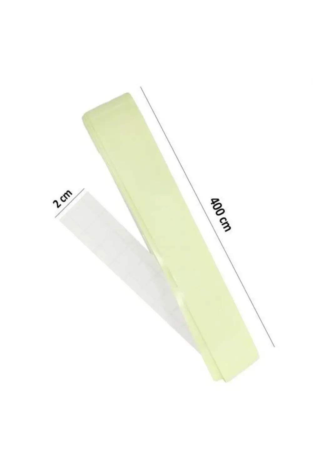 ® Karanlıkta Işık Veren Yansıyan 4 Metre Fosforlu Yeşil Şerit Ban