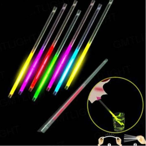 Karanlıkta Parlayan Glow Fosforlu Pipet 3 Renk 3 Adet Karanlıkta Parlayan Glow Fosforlu Pipet 3 Renk 3 Adet