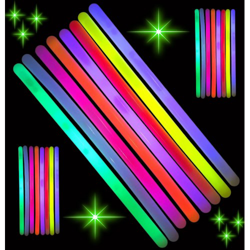 Karanlıkta Parlayan Fosforlu Glow Kalın Çubuk 30 cm 1 Adet Karanlıkta Parlayan Fosforlu Glow Kalın Çubuk 30 cm 1 Adet