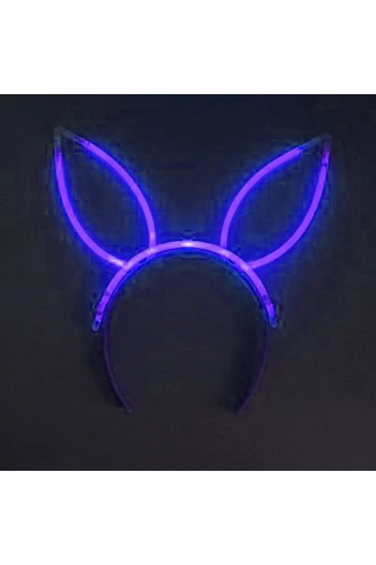 Karanlıkta Yanan Fosforlu Glow Taç 6 Renk 6 Adet
