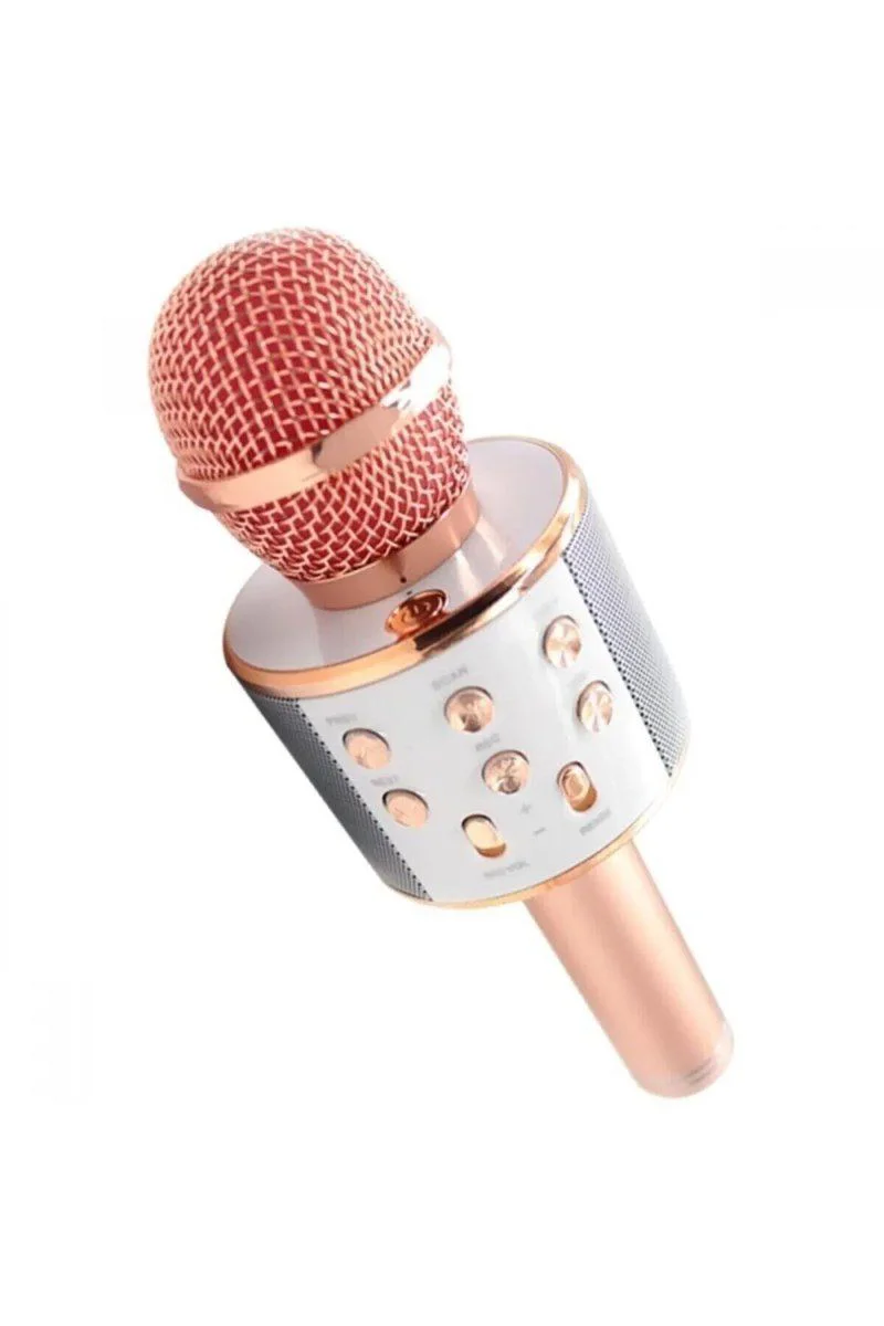 Karaoke Mikrofonu WS-858 – Kablosuz El Mikrofonu, Evinizde Karaoke Keyfi Fiyatı, Yorumları ve Özellikleri