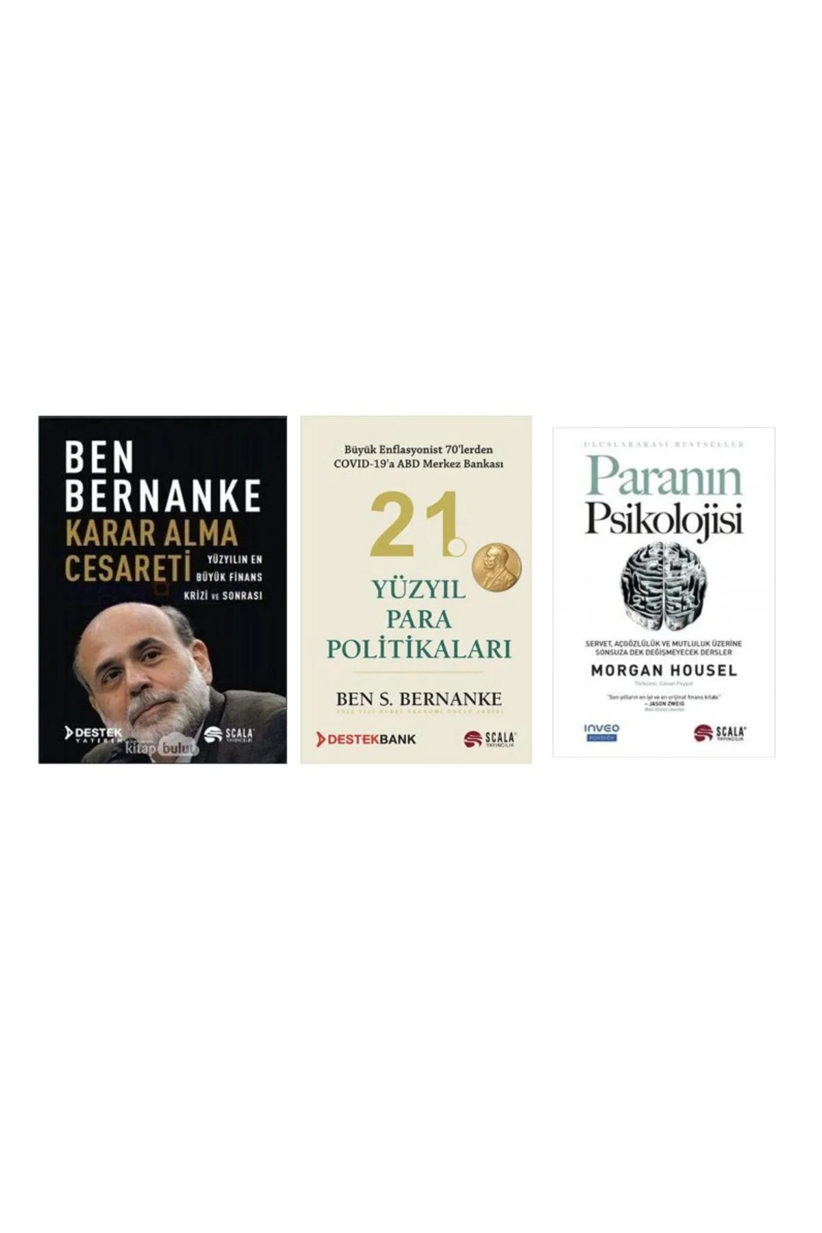 karar alma cesareti+21 yuzyil para politikalari+paranin psikolojisi=(3kitap) Fiyatı, Yorumları ve Özellikleri