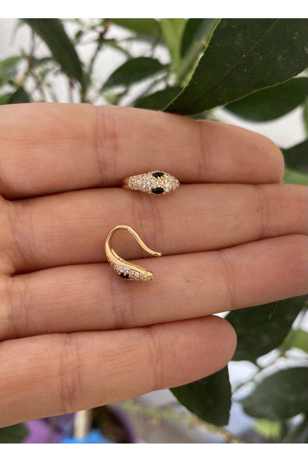 Arescollection Kararmaz Zirkon Taşli Earcuff Sıkıştırmalı Kıkırdak Conch Orbital