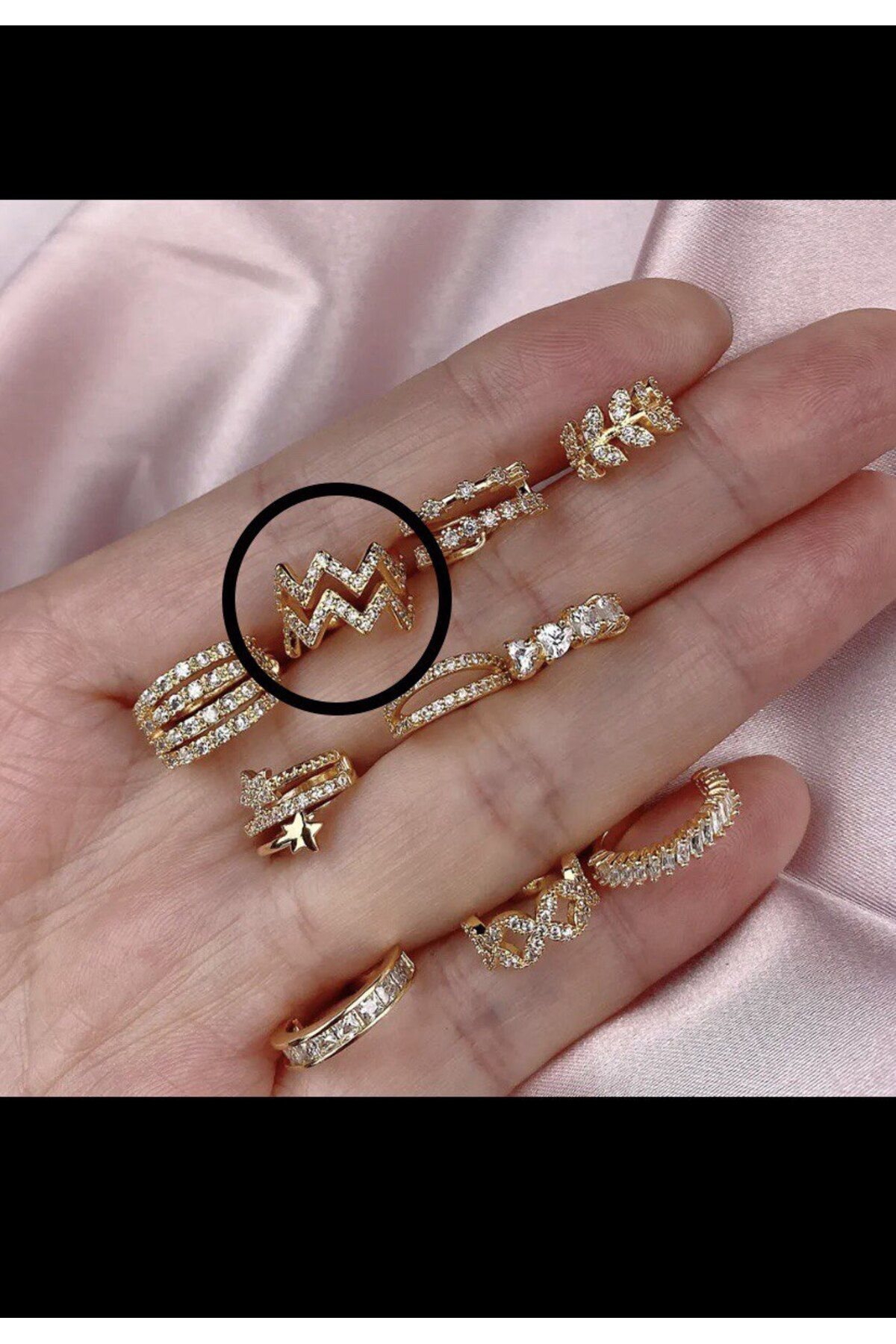 Arescollection Kararmaz Zirkon Taşlı Earcuff Sıkıştırmalı Kıkırdak Conch Orbital