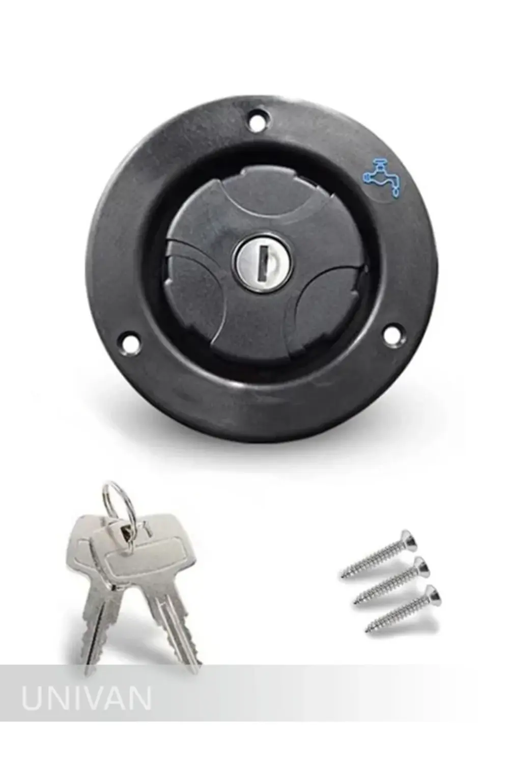 Karavan Su Dolum Kapağı (SİYAH)