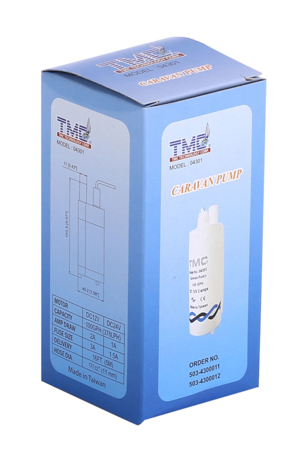 Karavan Su Mazot Pompası 12 Vdc