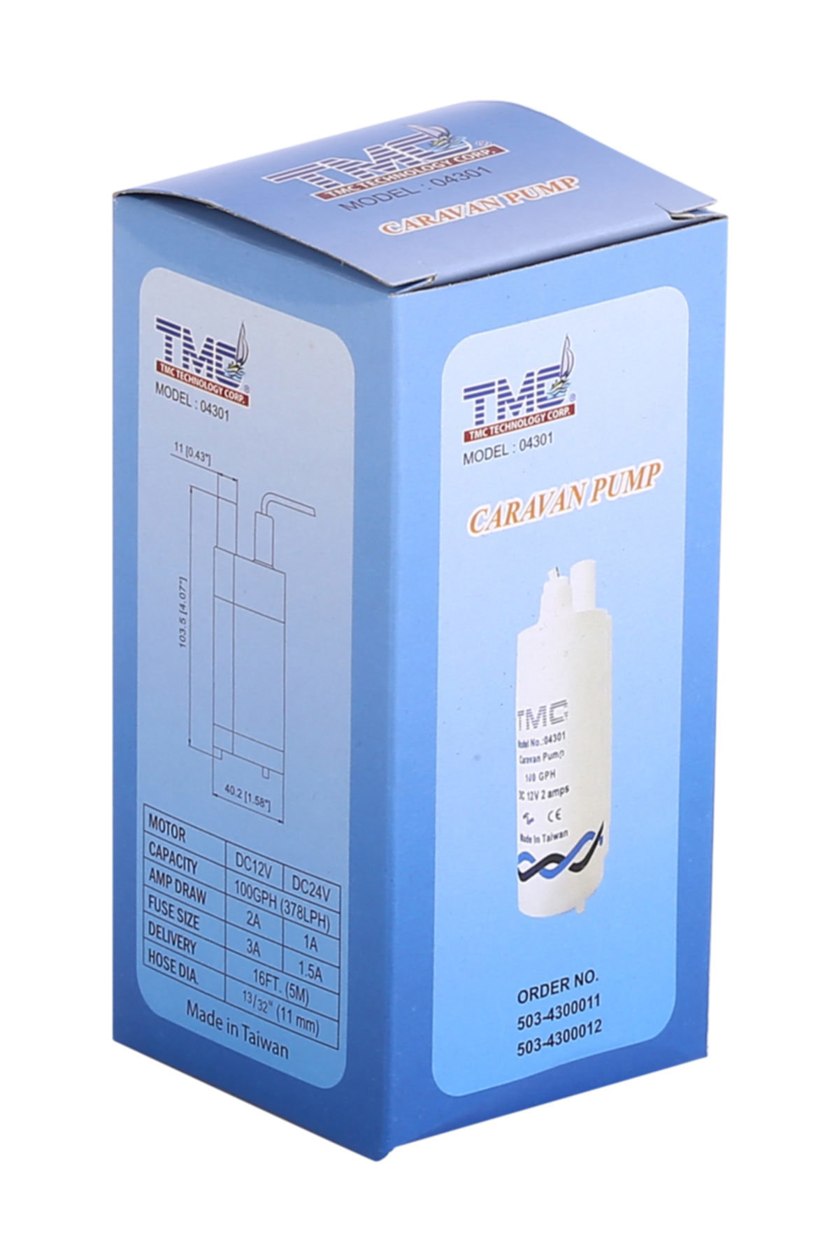 Tmc Karavan Su Mazot Pompası 24 Vdc